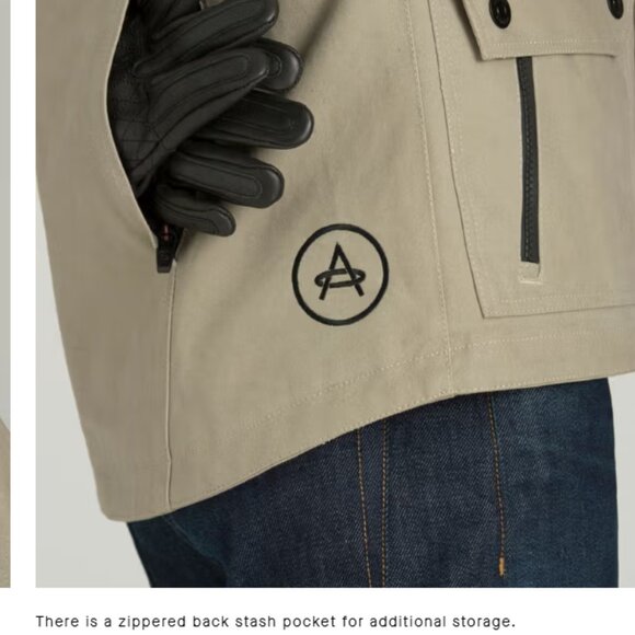 AETHER APPAREL Mojave Motorcycle Jacket Mens M - Picture 7 of 10